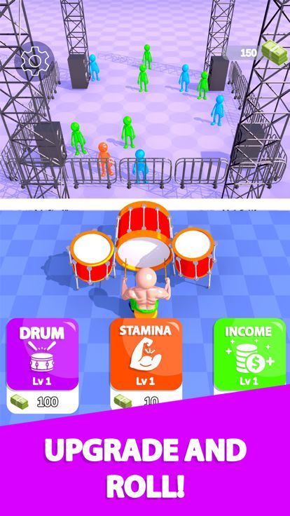 Stickman Drummer游戏截图