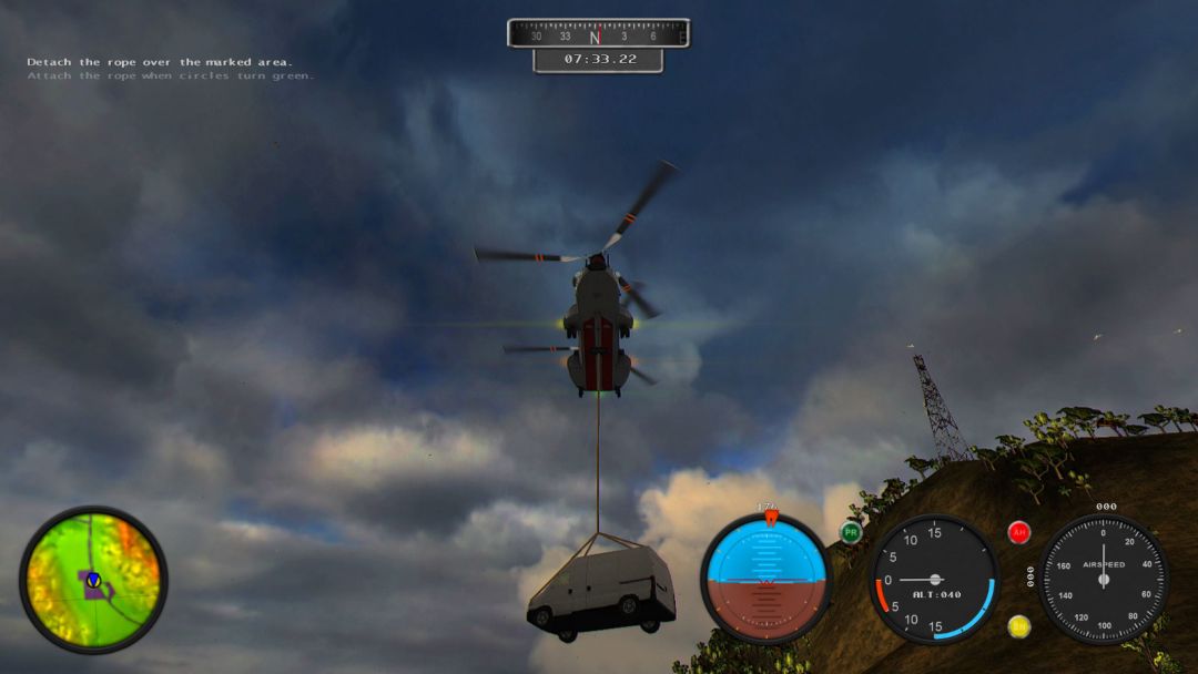 Helicopter Simulator 2014: Search and Rescue游戏截图