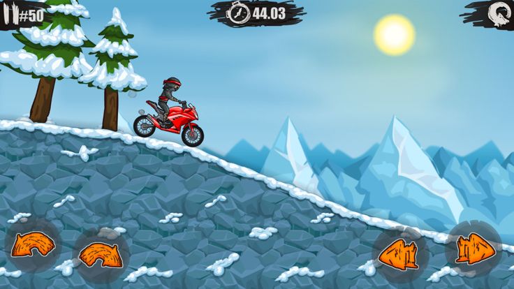 疯狂特技摩托 - 全民赛车漂移游戏游戏截图