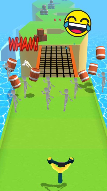 Slingshot Crusher :Crowd Stack游戏截图