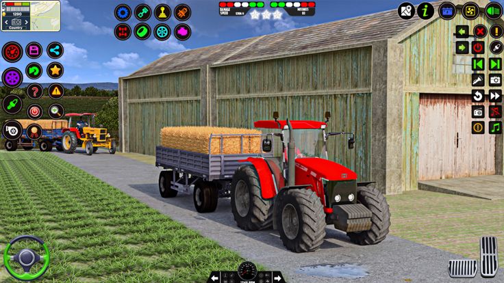 Indian Tractor Driving Game 3d游戏截图