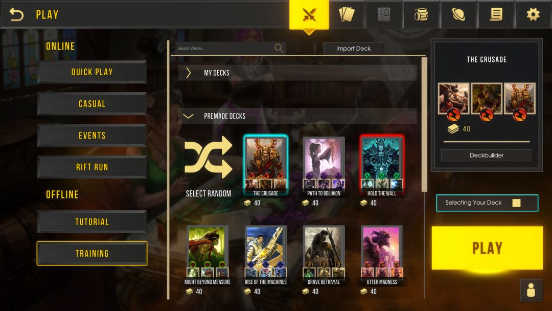 Infinity Wars: Animated Trading Card Game游戏截图