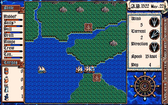 Uncharted Waters II游戏截图