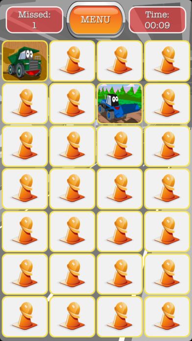 Trucks Matching - Match Game Fun For Truck and Tractor Loving Kids游戏截图