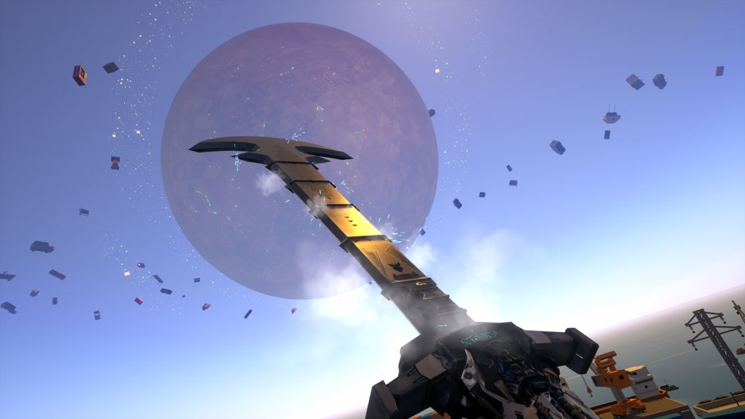 VRobot: VR Giant Robot Destruction Simulator游戏截图