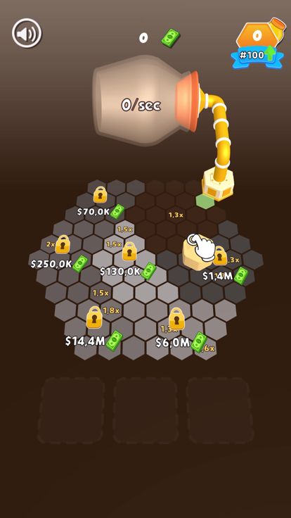 HoneyComb Clicker游戏截图