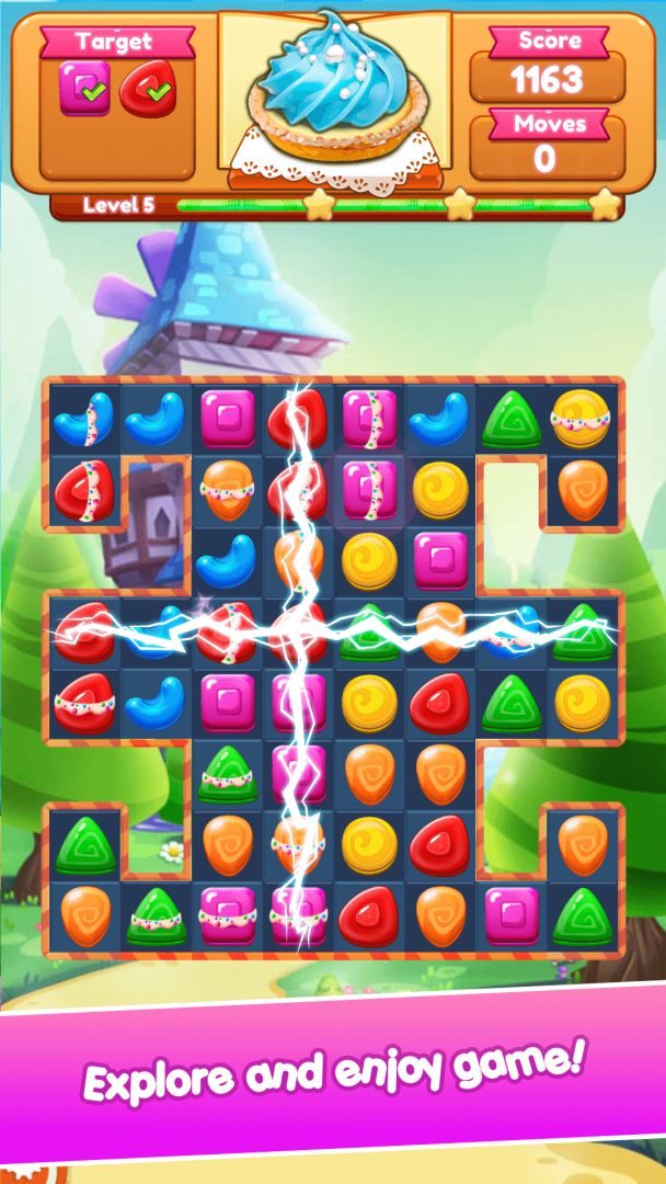 糖果消消乐 呆萌版游戏截图
