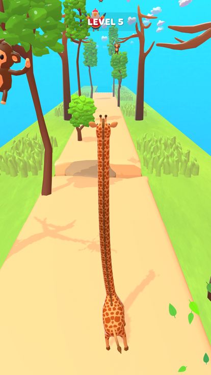 Giraffe Runner游戏截图