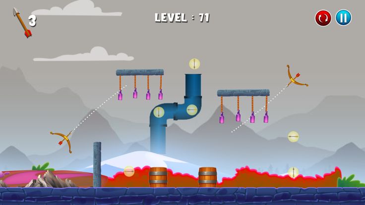 瓶子射击游戏游戏截图