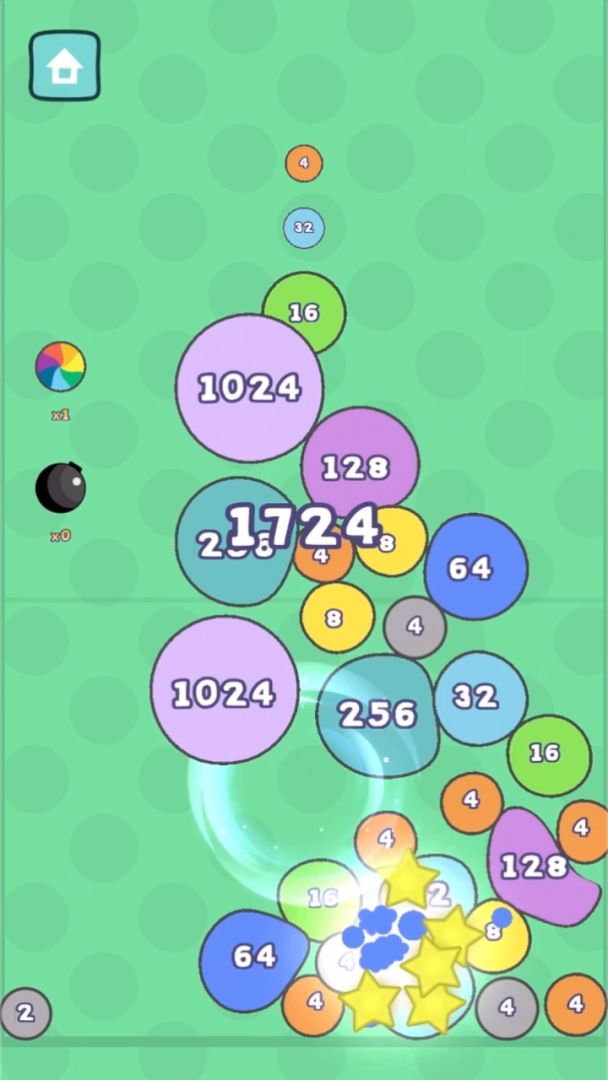 合成弹弹球游戏截图