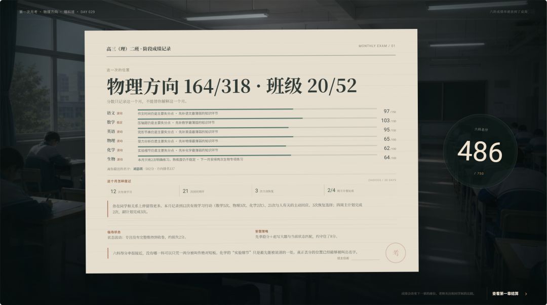 高三最后300天游戏截图
