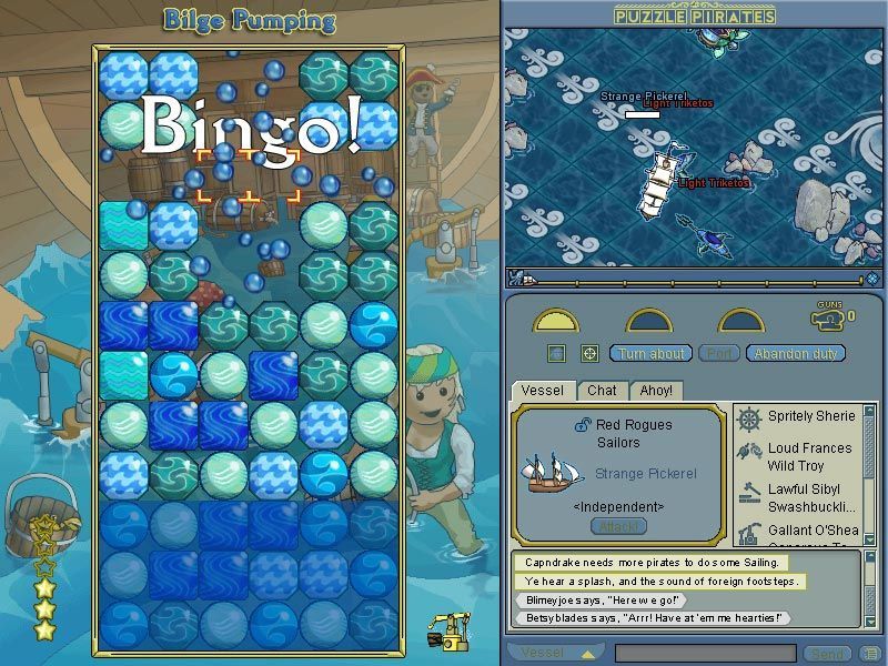 Puzzle Pirates游戏截图