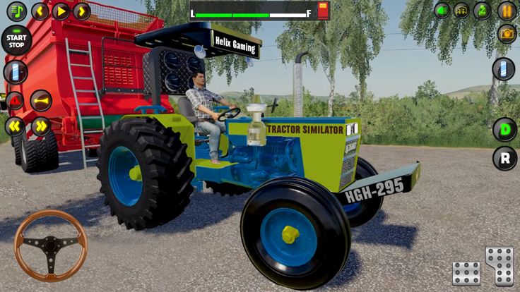 Indian Tractor Farming Game 3D游戏截图