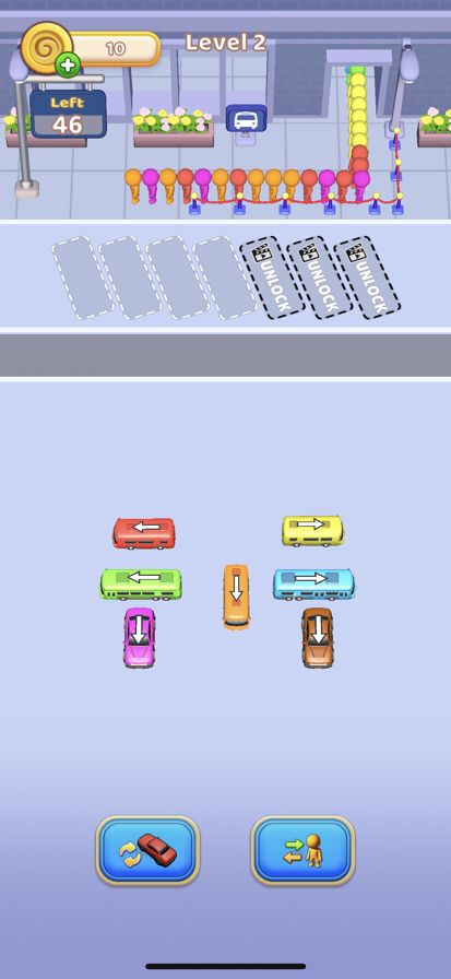 Bus Mania - Car Parking游戏截图