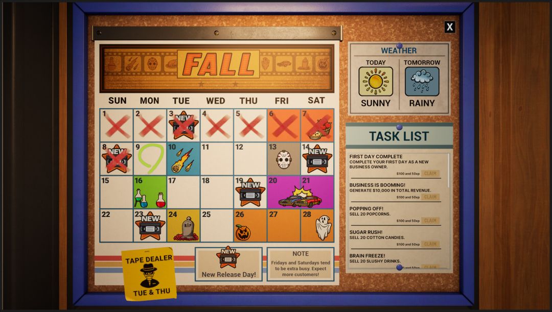 Retro Rewind - Video Store Simulator游戏截图