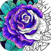 Coloring Book: Color by Numbericon