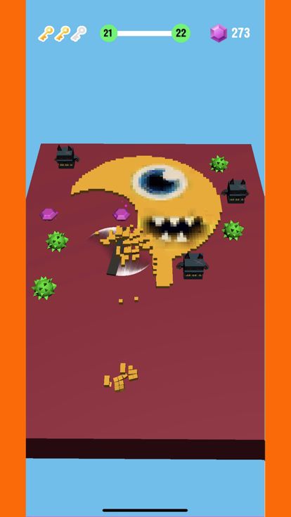 PIXEL CUTTING ASMR SATISFYING游戏截图