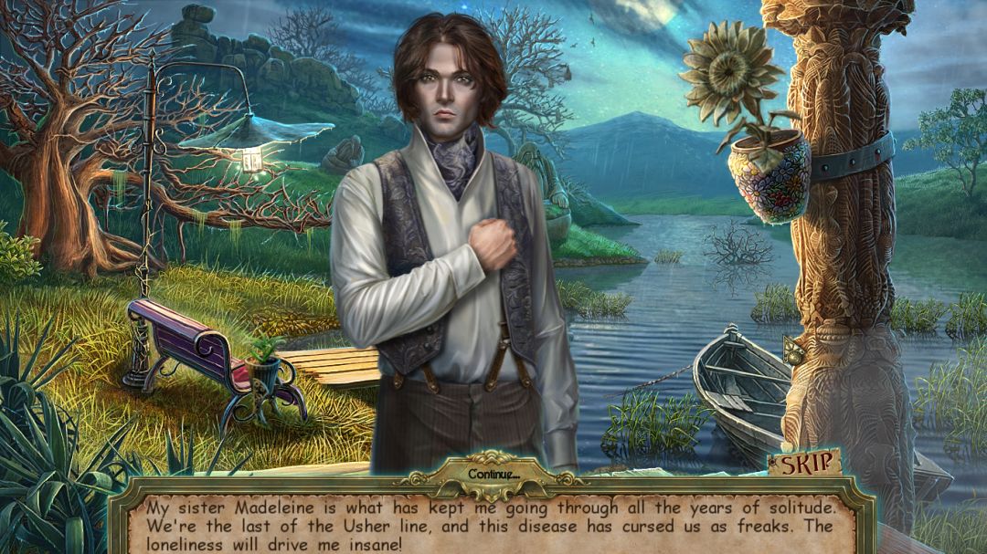 Dark Tales: Edgar Allan Poe's The Fall of the House of Usher Collector's Edition游戏截图