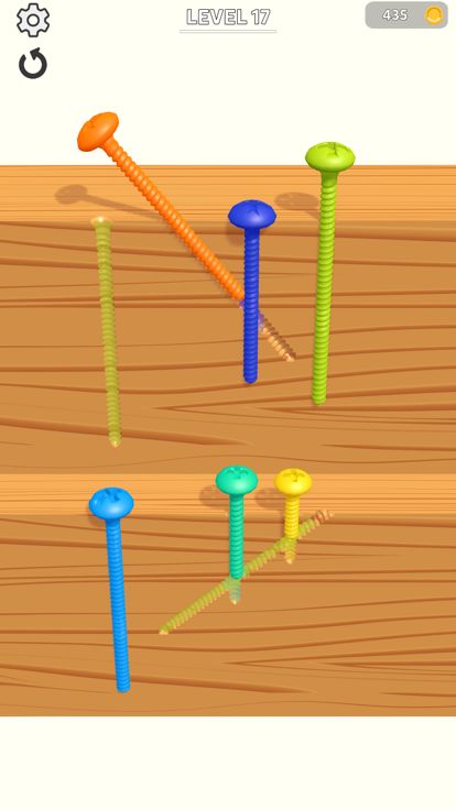 Color Screw Sort游戏截图