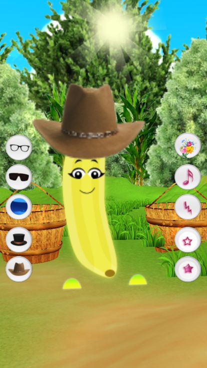 Talking Banana - موزة المتكلمة游戏截图