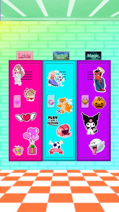 Spray Paint Art DIY Locker 3D游戏截图