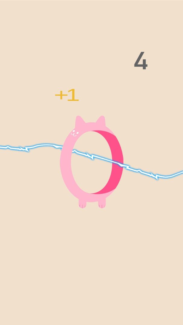 跳动的圆圈游戏截图