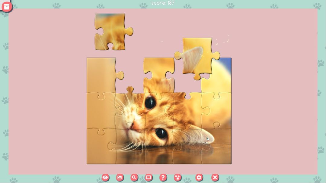 1001 Jigsaw. Cute Cats 2游戏截图