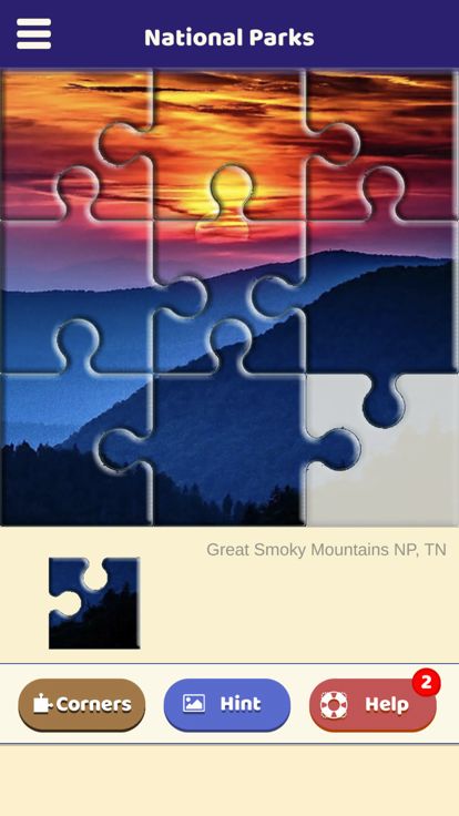 National Parks Puzzle游戏截图