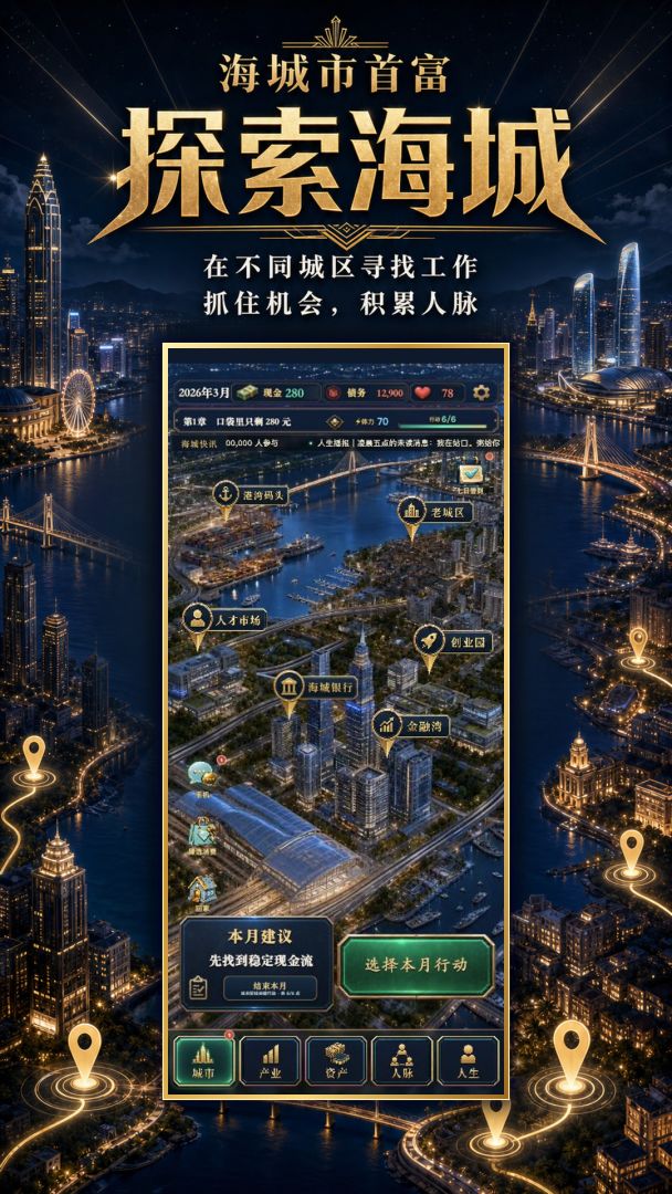 海城市首富游戏截图