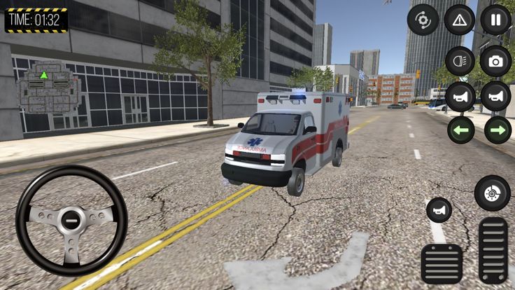 Ambulance Simulator Emergency游戏截图