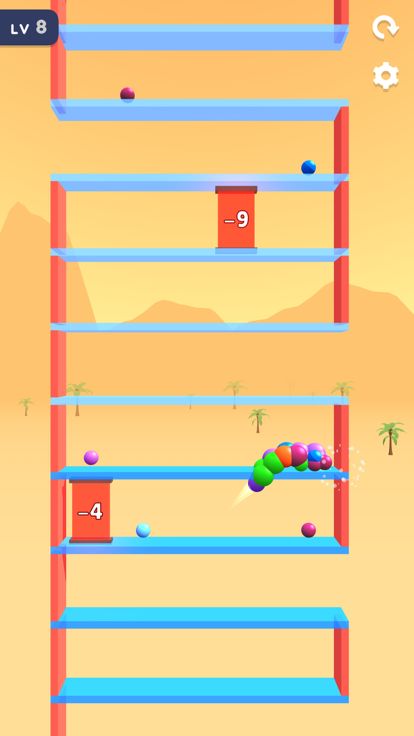 Rising Balls!游戏截图