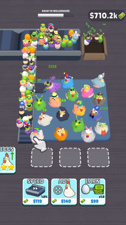 Chicken Merge Farm游戏截图
