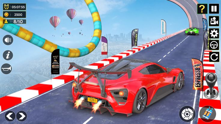 Crazy Car GT Stunt Driving游戏截图