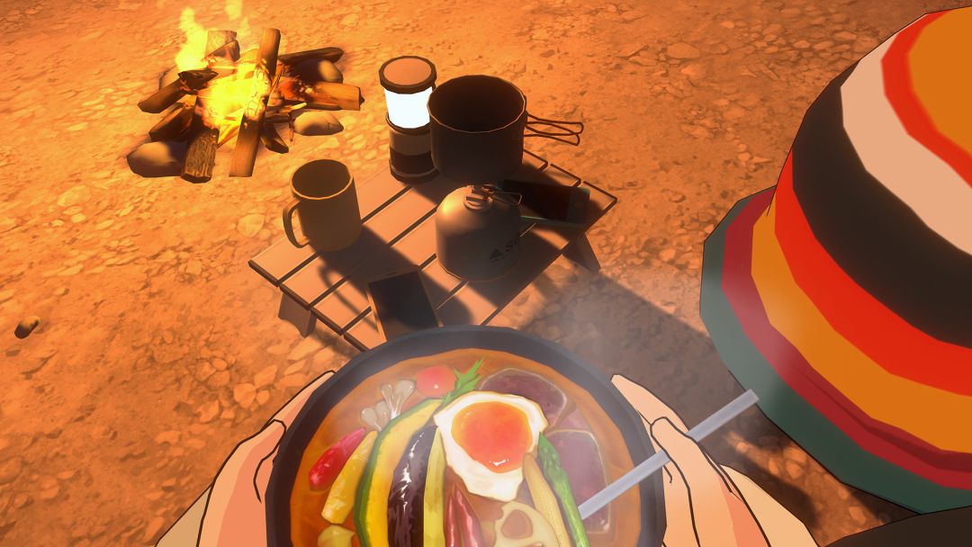 摇曳露营△ VIRTUAL CAMP ～本栖湖篇～游戏截图