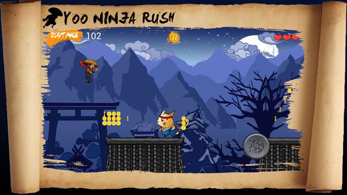 Yoo Ninja Rush - Jumping, No Ads游戏截图