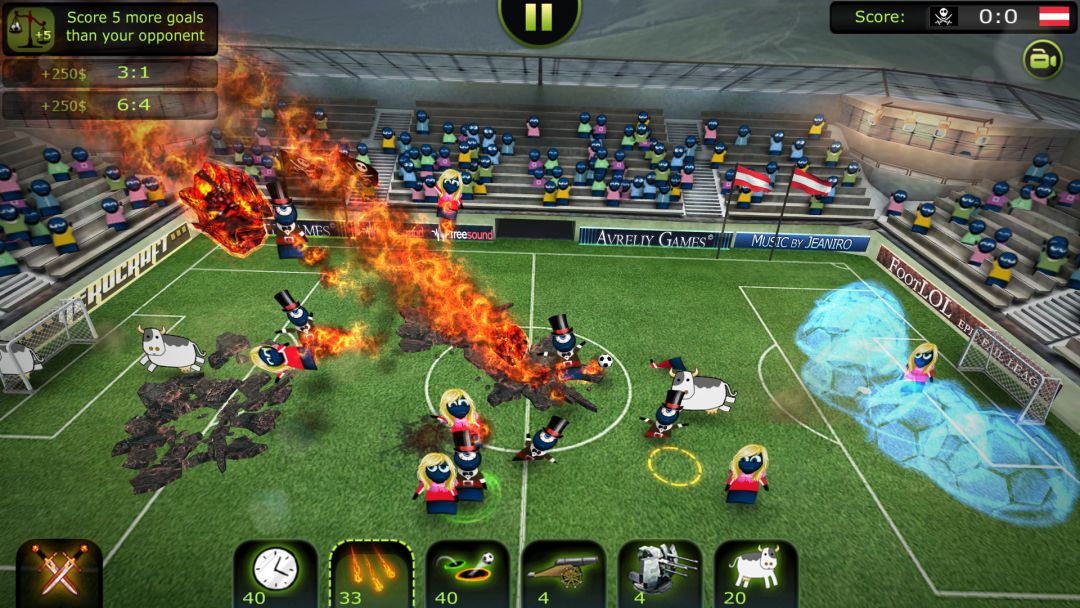 FootLOL: Epic Soccer League游戏截图