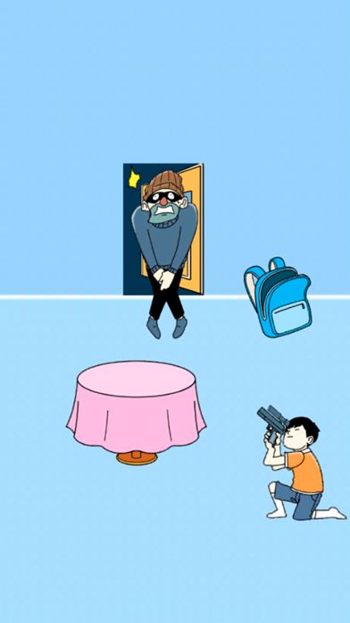 打败小偷游戏截图