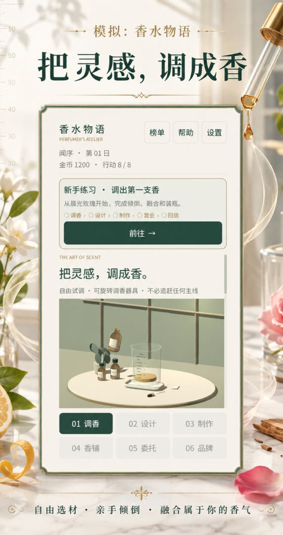 调香大师游戏截图