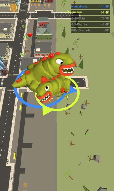 怪兽城市破坏王游戏截图