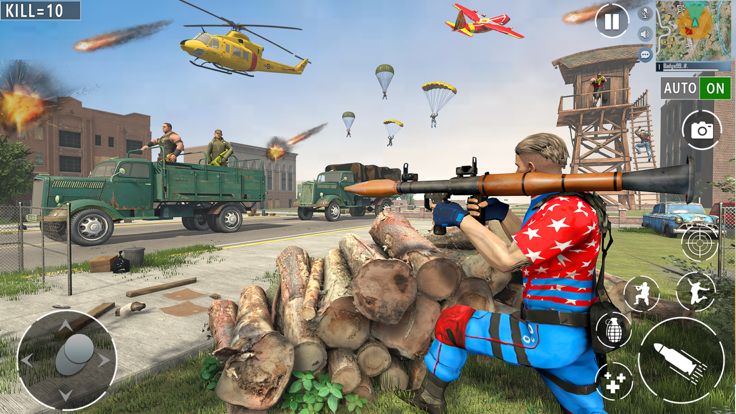反恐枪击3D游戏截图
