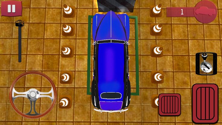 经典 聪明 汽车 停車處游戏截图