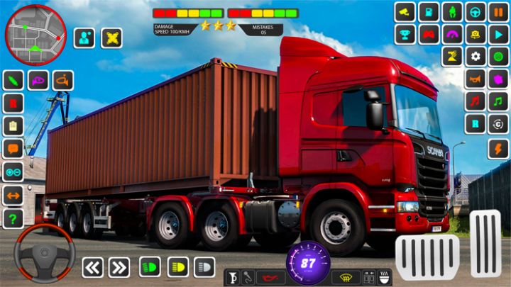 Offroad Truck Driving Game 3D游戏截图
