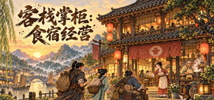客栈掌柜：食宿经营 封面