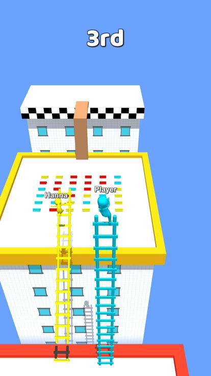 屋顶跑跑争夺战游戏截图