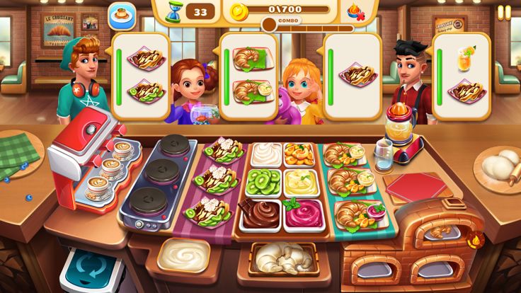 Cooking Island: Food Games游戏截图
