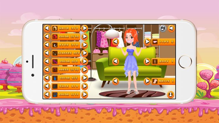 时尚游戏 - Fashion Dress Up Game for Girl游戏截图