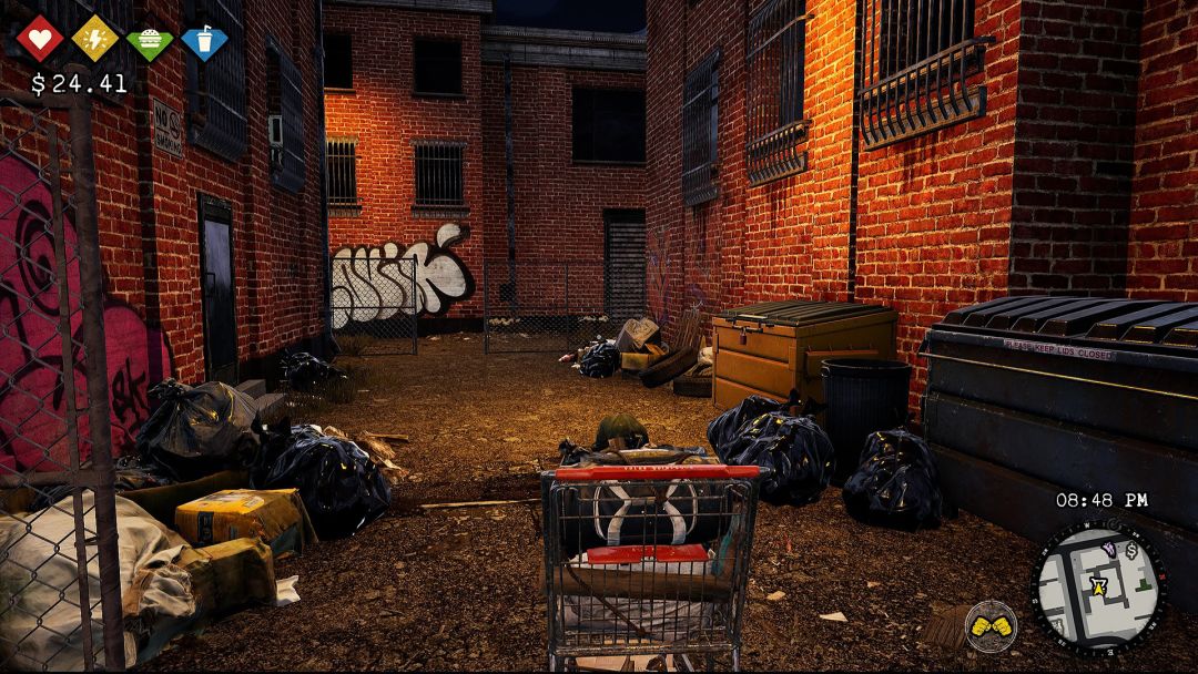 流浪汉模拟器游戏截图