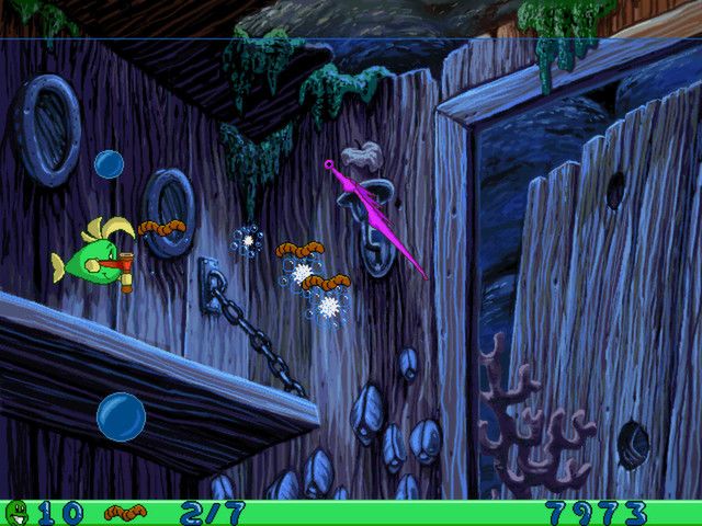 Freddi Fish and Luther's Water Worries游戏截图