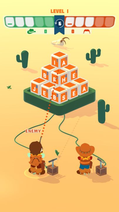 Cowboy Word Duel游戏截图