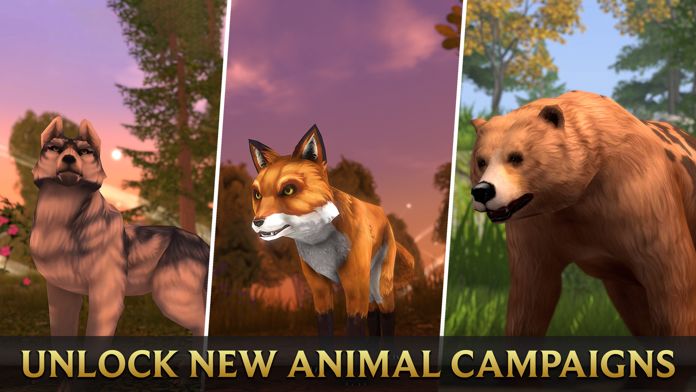 Wolf Tales - Online RPG Sim 3D游戏截图